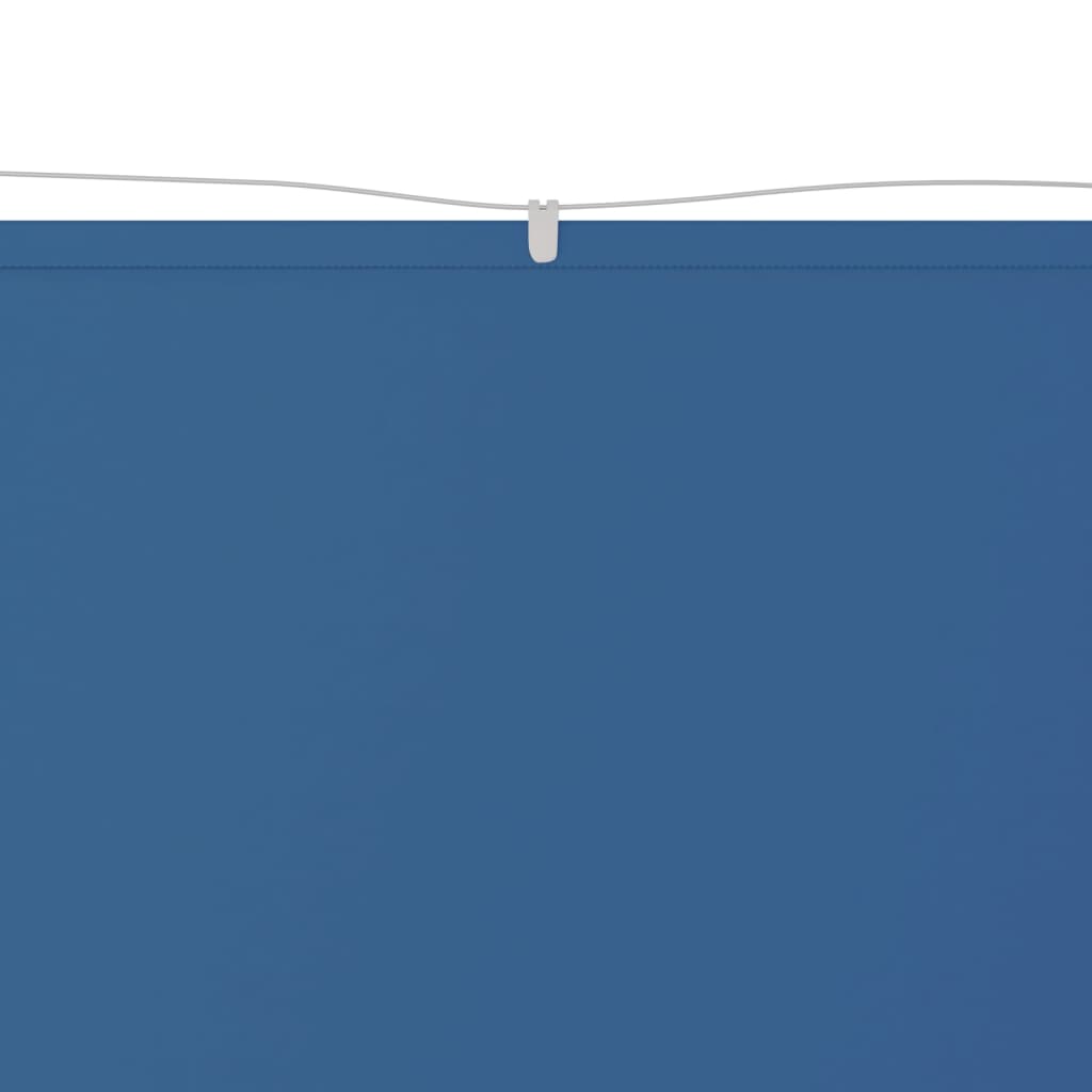 Vidaxl luifel vertical 100x420 cm oxford tissu bleu