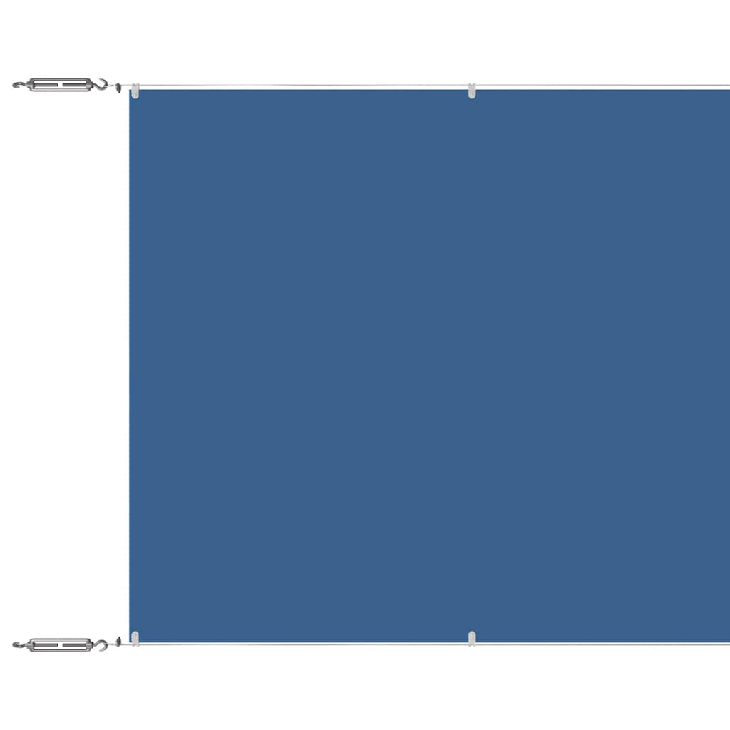 Vidaxl Luifel Vertical 140x1000 cm Oxford tissu bleu