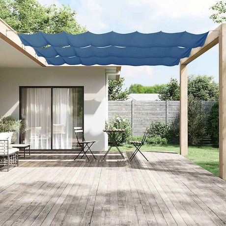 Vidaxl Luifel Vertical 140x1000 cm Oxford tissu bleu
