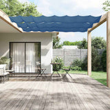 Vidaxl luifel vertical 140x1200 cm oxford tissu bleu