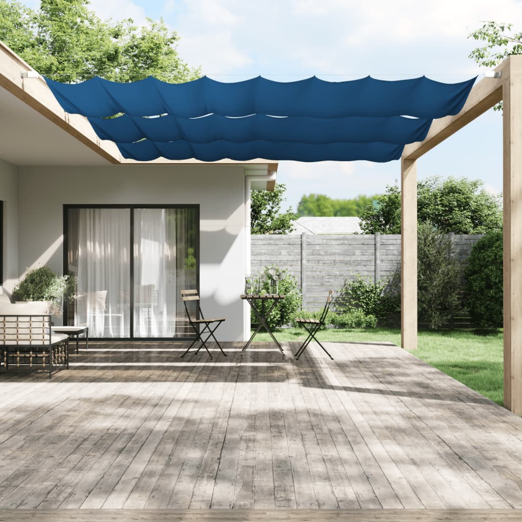 Vidaxl Luifel vertikal 180 x 600 cm Oxford Stoff Blau