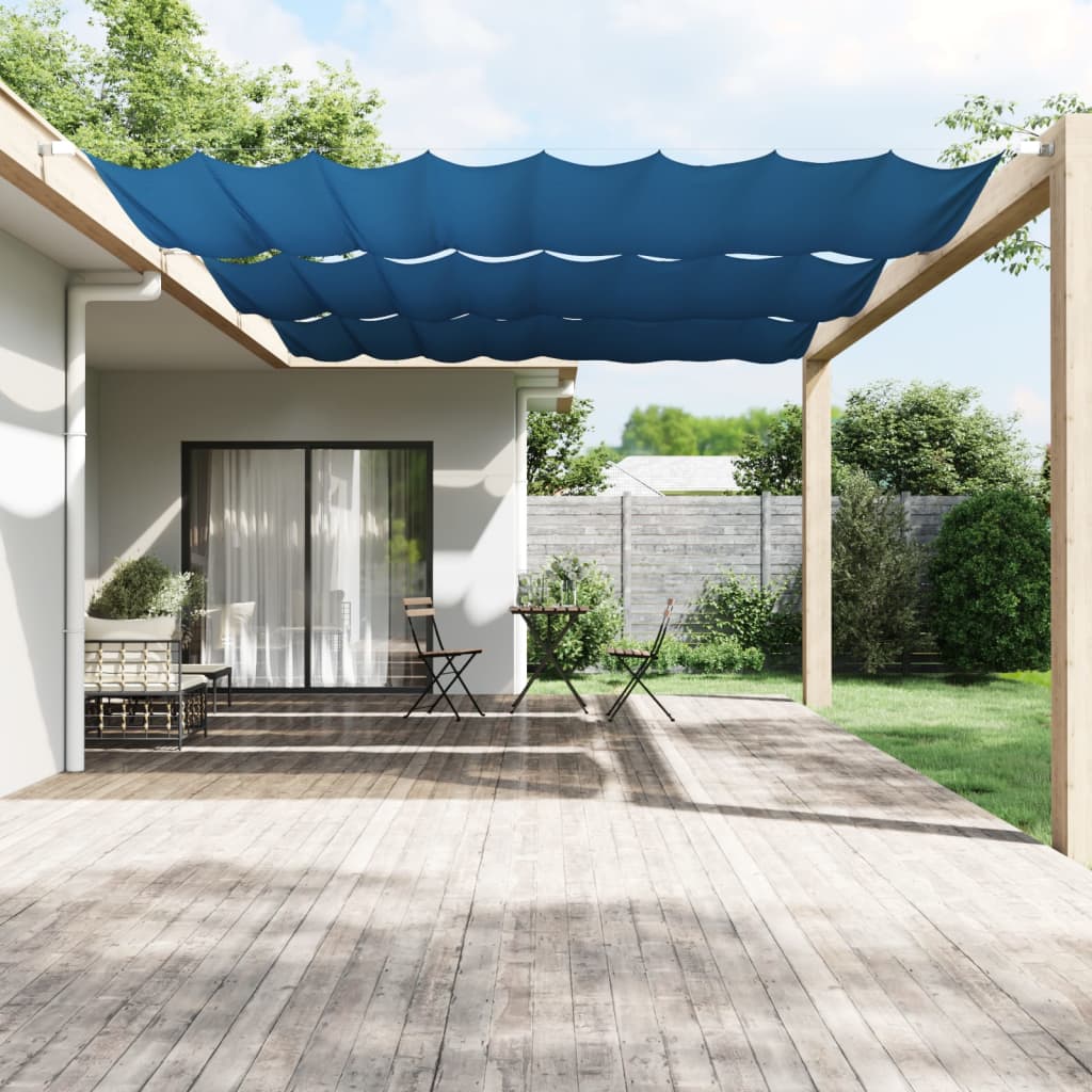 Vidaxl Luifel Vertical 200x420 cm Oxford tissu bleu
