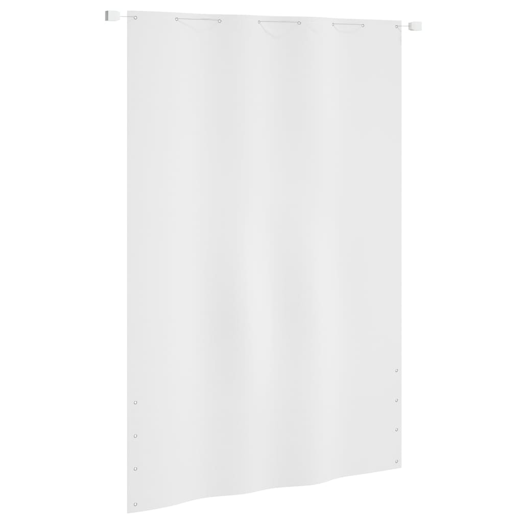 Vidaxl Balcony screen 160x240 cm Oxford fabric white