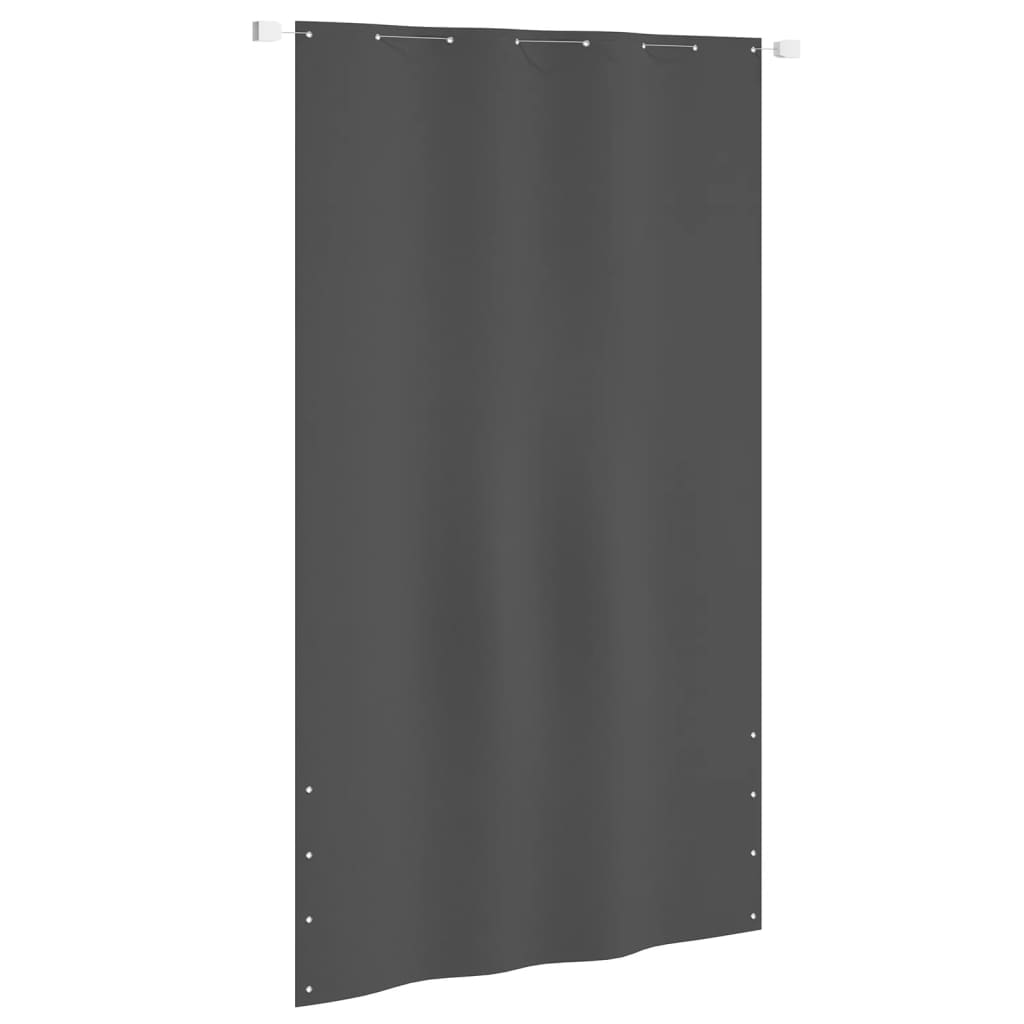 Vidaxl balkonskærm 140x240 cm Oxford stof anthracit -farvet