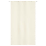 Vidaxl Balkon Bildschirm 140x240 cm Oxford Stoffcreme -Colored