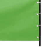 Écran de balcon Vidaxl 80x240 cm Oxford tissu vert clair