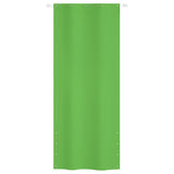 Écran de balcon Vidaxl 100x240 cm Oxford tissu vert clair