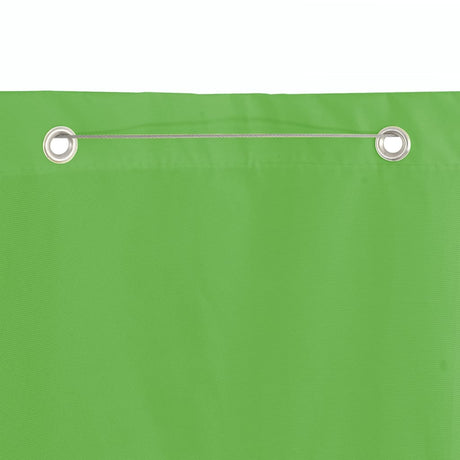 Écran de balcon Vidaxl 140x240 cm Oxford tissu vert clair