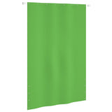Écran de balcon Vidaxl 160x240 cm Oxford tissu vert clair