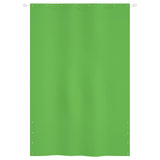 Écran de balcon Vidaxl 160x240 cm Oxford tissu vert clair