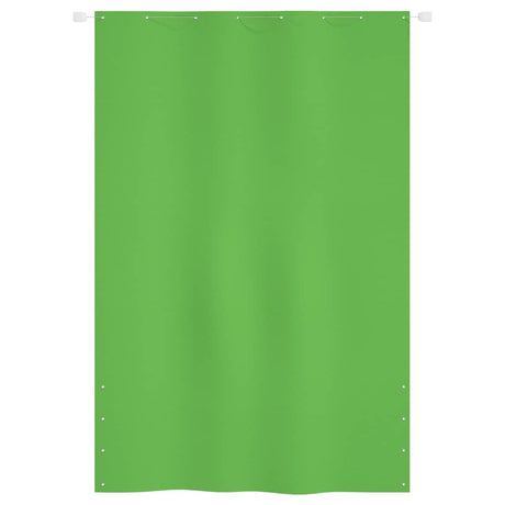 Écran de balcon Vidaxl 160x240 cm Oxford tissu vert clair