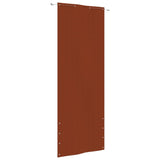 Vidaxl Balcony screen 80x240 cm Oxford fabric terracotta -colored