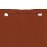 Vidaxl Balcony screen 80x240 cm Oxford fabric terracotta -colored