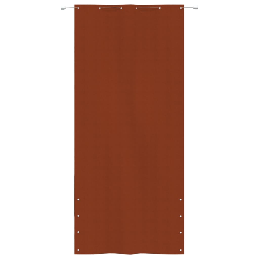 Vidaxl Balkon Screen 120x240 cm Oxford Stoff Terracotta -Colored