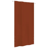 Écran de balcon Vidaxl 140x240 cm Oxford tissu terre caisse -colored