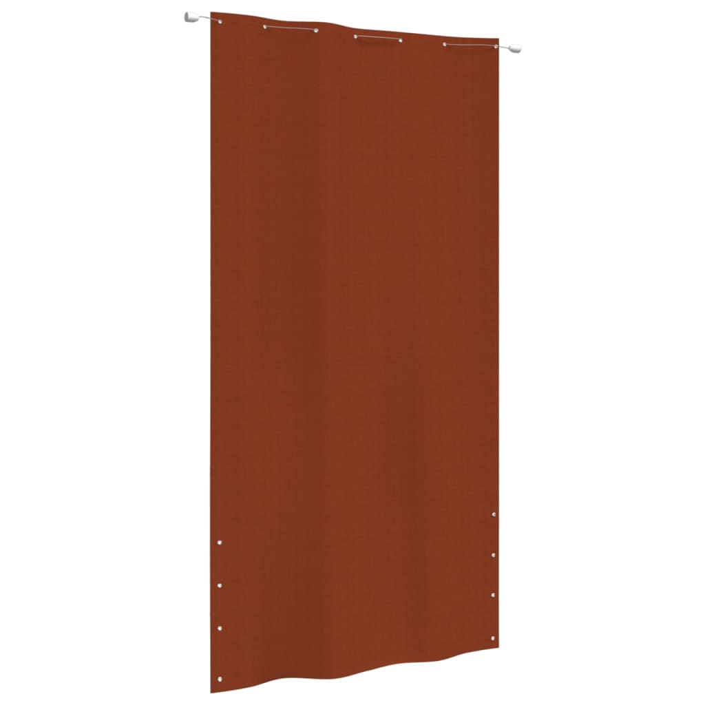 Vidaxl Balkon ekran 140x240 cm Oxford Fabric Terracotta -Colored