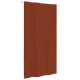 Vidaxl Balkon ekran 140x240 cm Oxford Fabric Terracotta -Colored