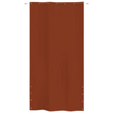 Écran de balcon Vidaxl 140x240 cm Oxford tissu terre caisse -colored