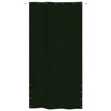 Écran de balcon Vidaxl 140x240 cm Oxford tissu vert foncé