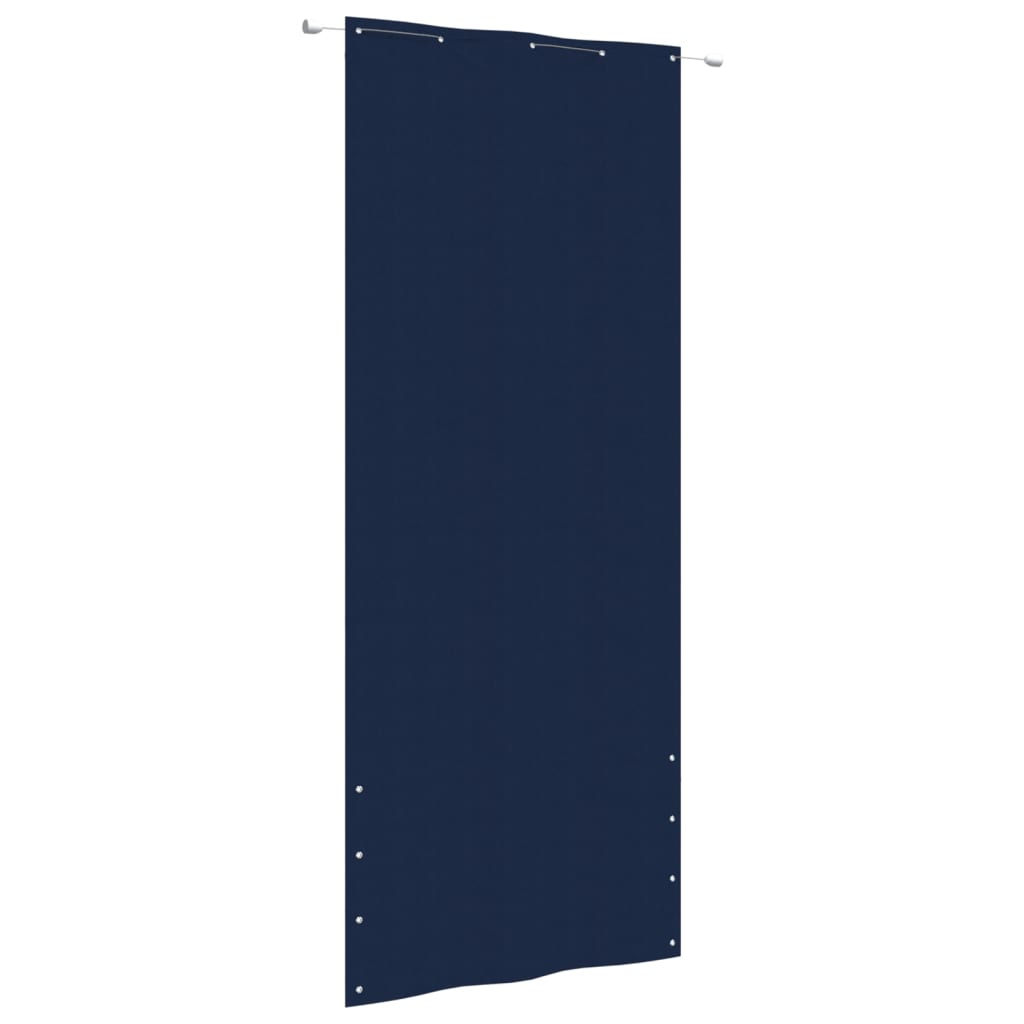 Écran de balcon Vidaxl 100x240 cm Oxford tissu bleu