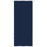 Écran de balcon Vidaxl 100x240 cm Oxford tissu bleu
