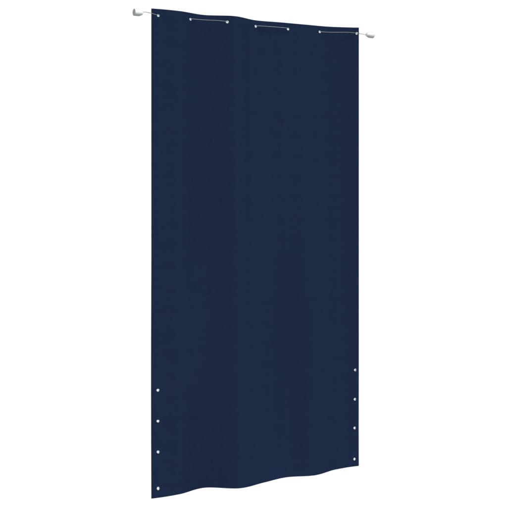 Écran de balcon Vidaxl 140x240 cm Oxford tissu bleu