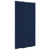 Écran de balcon Vidaxl 140x240 cm Oxford tissu bleu