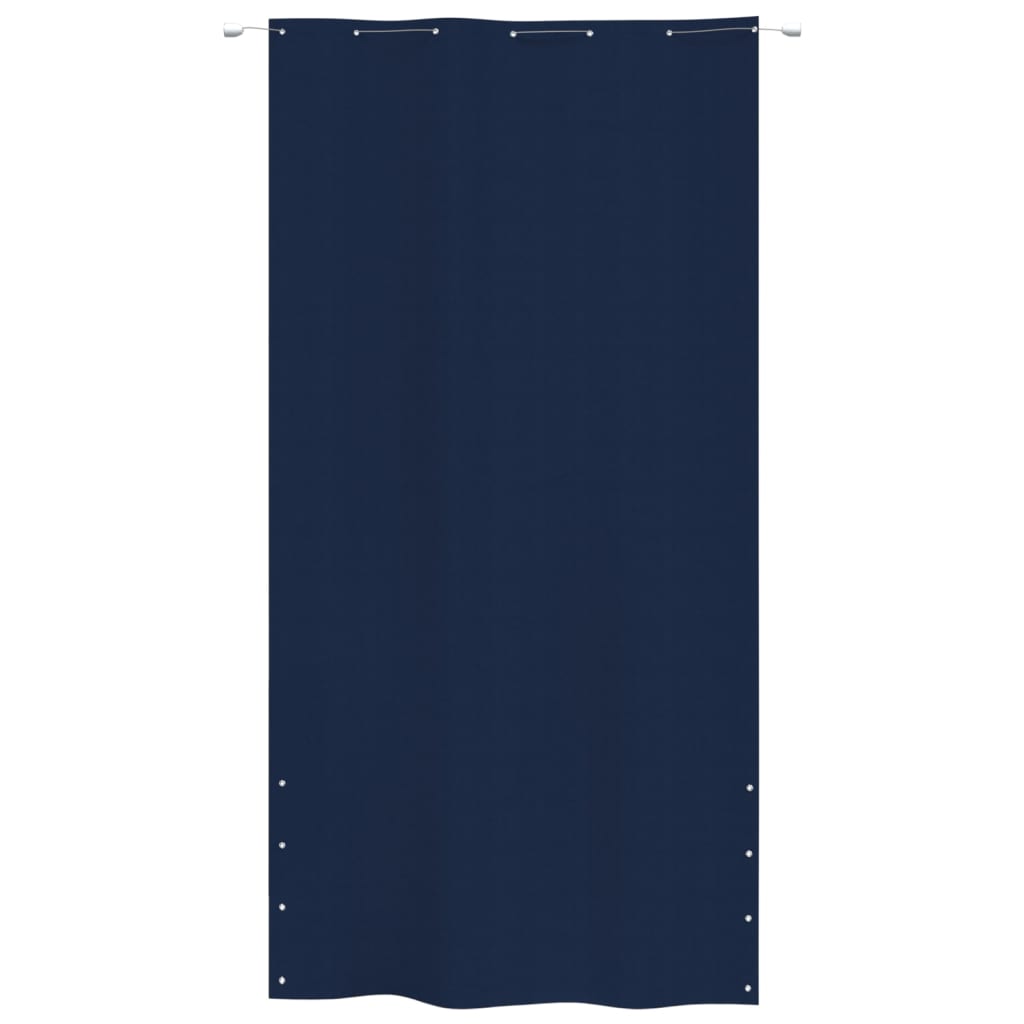 Écran de balcon Vidaxl 140x240 cm Oxford tissu bleu