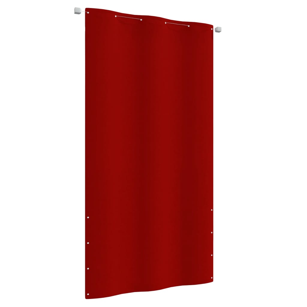 Vidaxl Balcony screen 120x240 cm Oxford fabric red