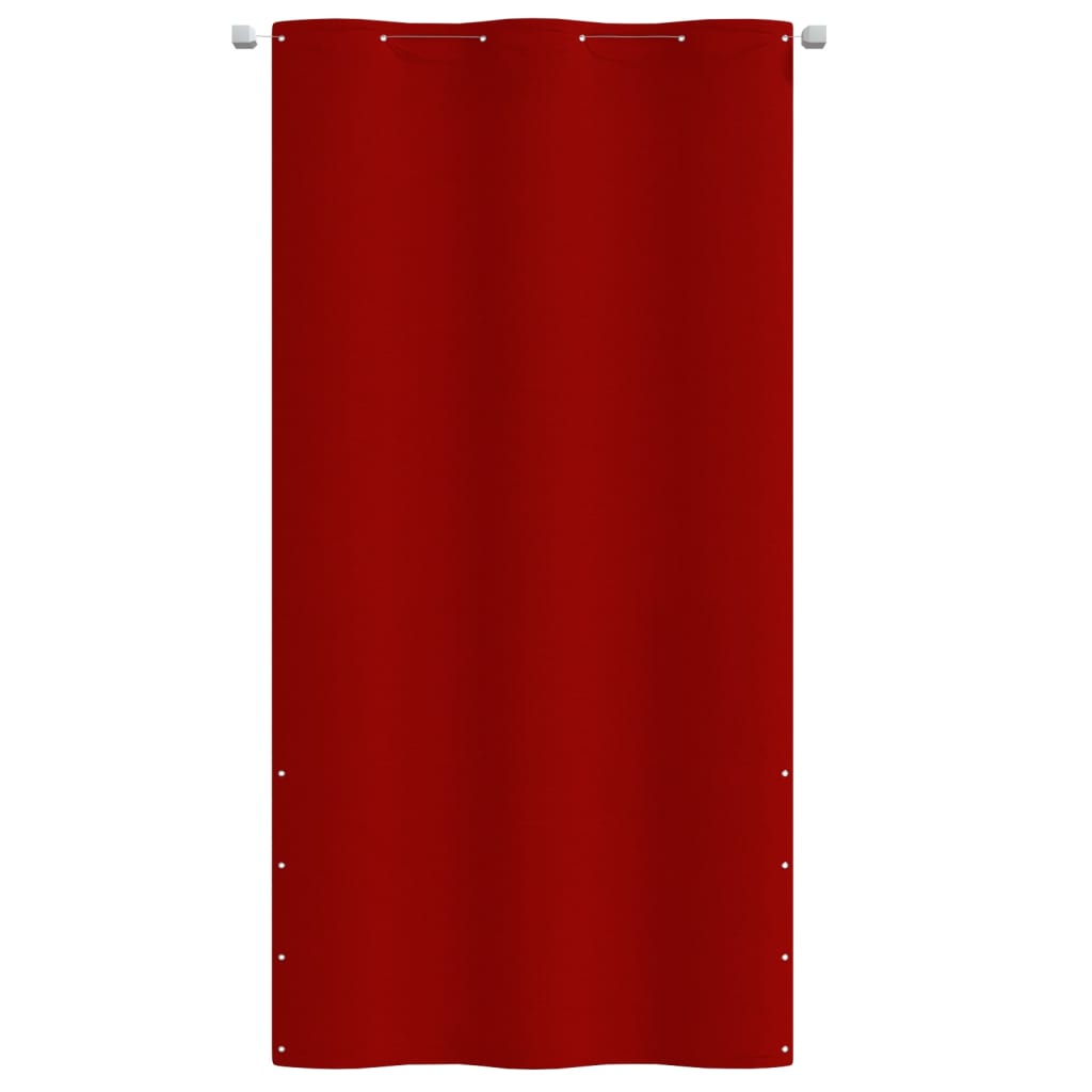 Vidaxl Balcony screen 120x240 cm Oxford fabric red