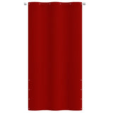 Vidaxl Balcony screen 120x240 cm Oxford fabric red