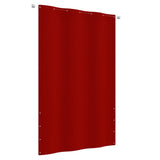 Pantalla de balcón Vidaxl 140x240 cm Oxford Fabric Red