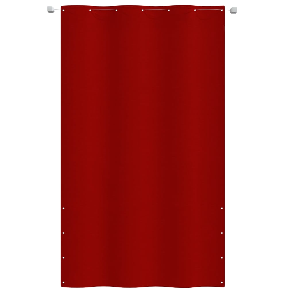 Pantalla de balcón Vidaxl 140x240 cm Oxford Fabric Red