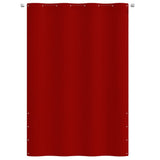 Écran de balcon Vidaxl 160x240 cm Oxford Fabric Red