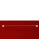 Écran de balcon Vidaxl 160x240 cm Oxford Fabric Red