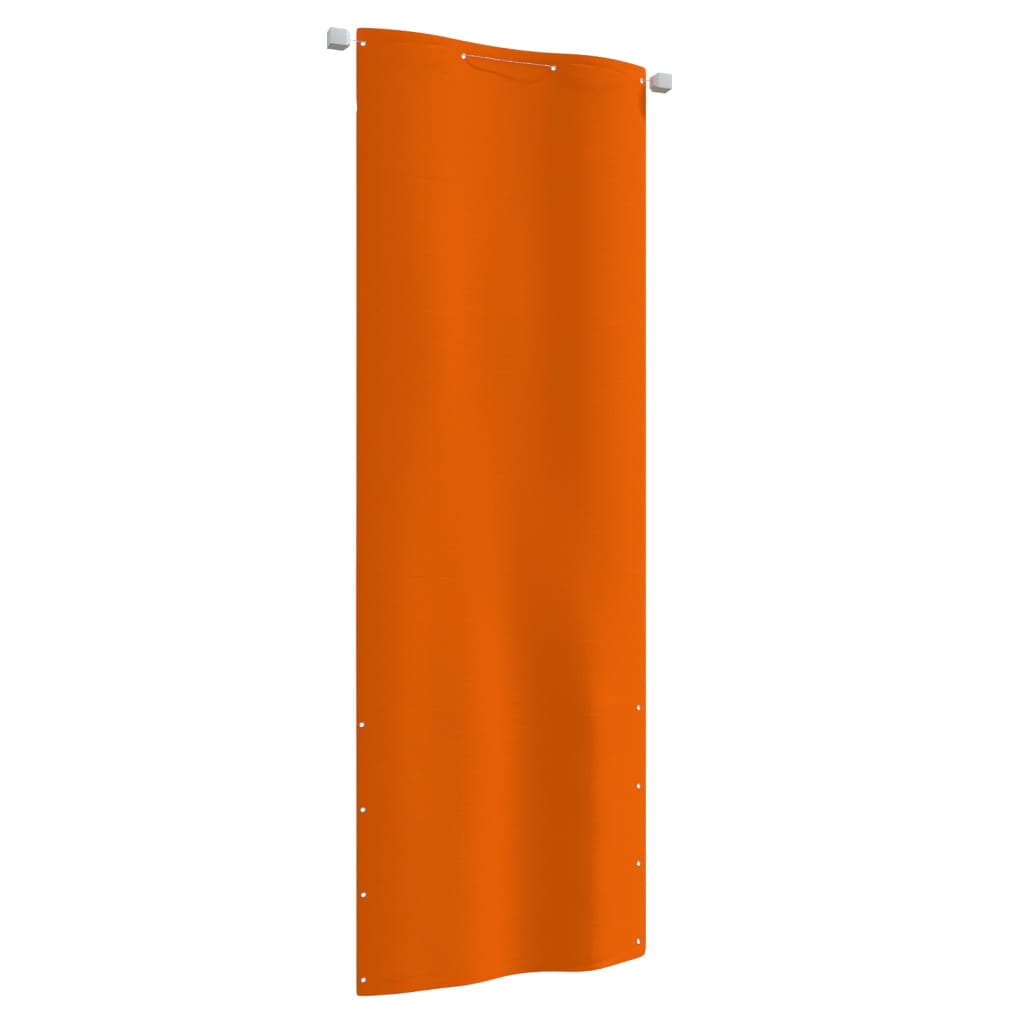 Vidaxl balkongskjerm 80x240 cm oxford stoff oransje