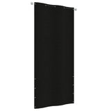 Écran de balcon Vidaxl 100x240 cm Oxford tissu noir