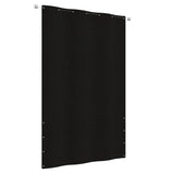 Écran de balcon Vidaxl 140x240 cm Oxford tissu noir