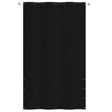 Écran de balcon Vidaxl 140x240 cm Oxford tissu noir