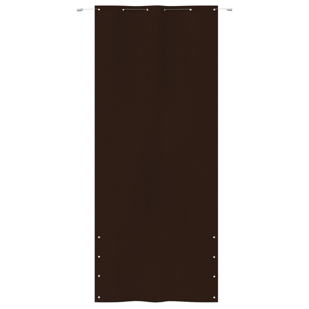 Vidaxl balkongskjerm 120x240 cm Oxford Fabric Brown