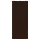 Vidaxl balkongskjerm 120x240 cm Oxford Fabric Brown