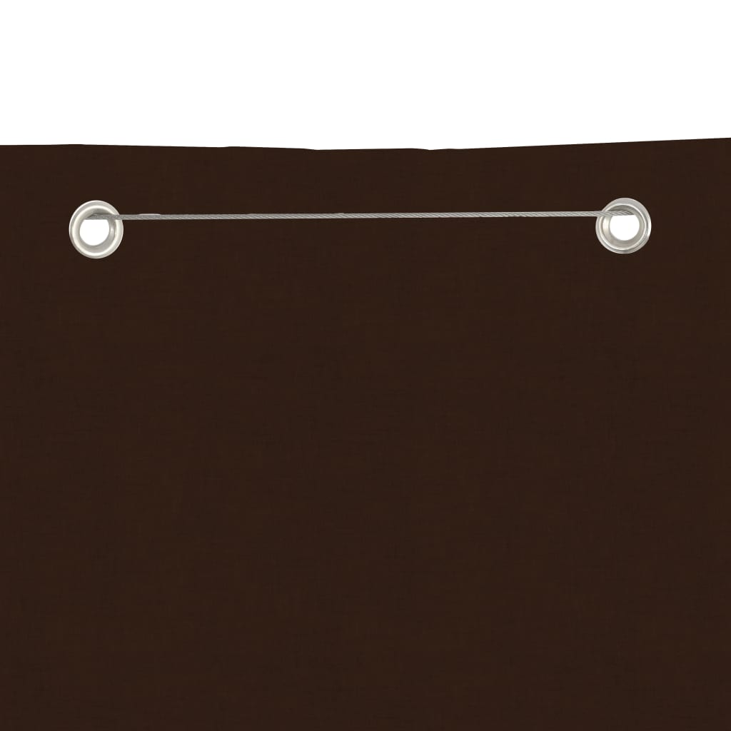 Vidaxl balkongskjerm 120x240 cm Oxford Fabric Brown