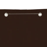 Vidaxl balkongskjerm 120x240 cm Oxford Fabric Brown