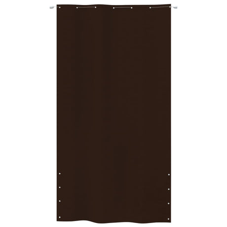 Écran de balcon Vidaxl 140x240 cm Oxford tissu marron