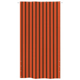 Vidaxl Balcony screen 140x240 cm Oxford fabric orange and brown