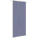 Vidaxl Balcony screen 120x240 cm Oxford fabric blue and white