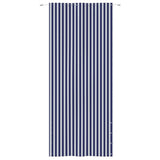 Écran de balcon Vidaxl 120x240 cm Oxford tissu bleu et blanc