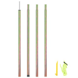 Vidaxl Posts de crème solaire 200 cm en acier galvanisé