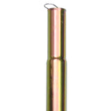 Vidaxl Posts de crème solaire 200 cm en acier galvanisé