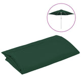 Vidaxl nadomestna krpa za parasol 300 cm zelena